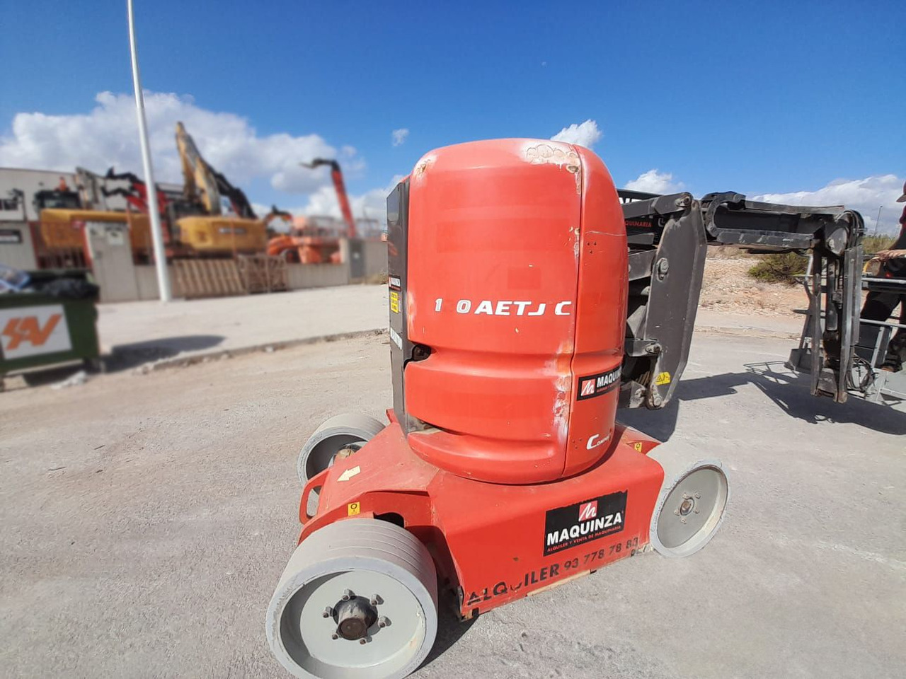 MANITOU 120AETJ C - Gelenkarmbühne: das Bild 2 MANITOU 120AETJ C - Gelenkarmbühne: das Bild 2