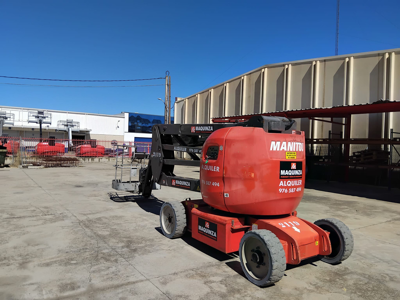 MANITOU 150AETJ C - Gelenkarmbühne: das Bild 5 MANITOU 150AETJ C - Gelenkarmbühne: das Bild 5