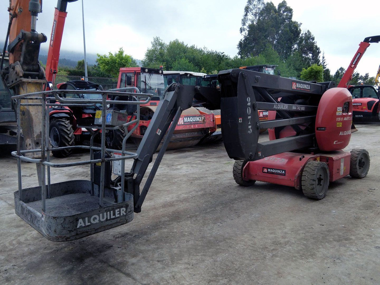 MANITOU 150AETJ C - Gelenkarmbühne: das Bild 2 MANITOU 150AETJ C - Gelenkarmbühne: das Bild 2