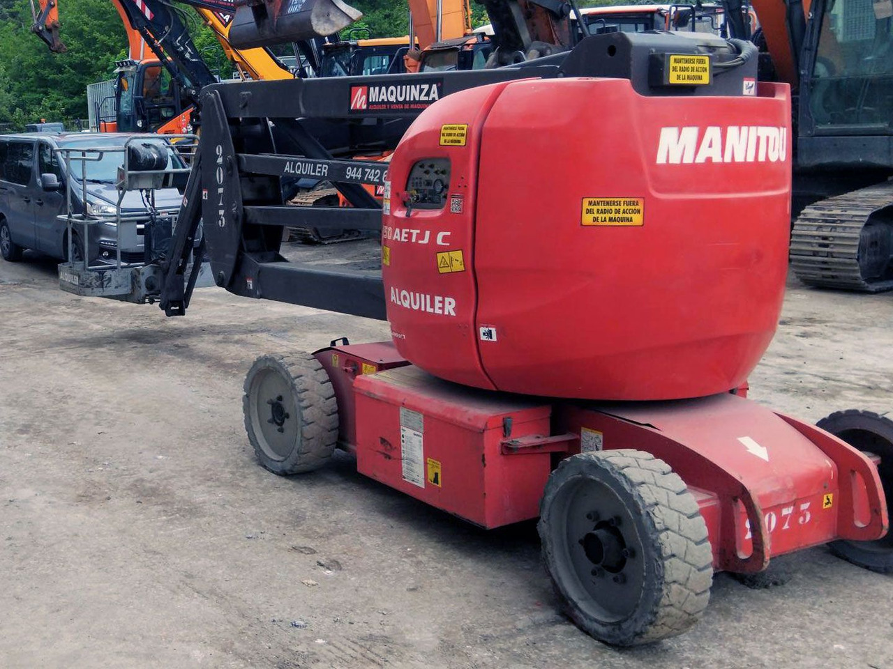 MANITOU 150AETJ C - Gelenkarmbühne: das Bild 4 MANITOU 150AETJ C - Gelenkarmbühne: das Bild 4