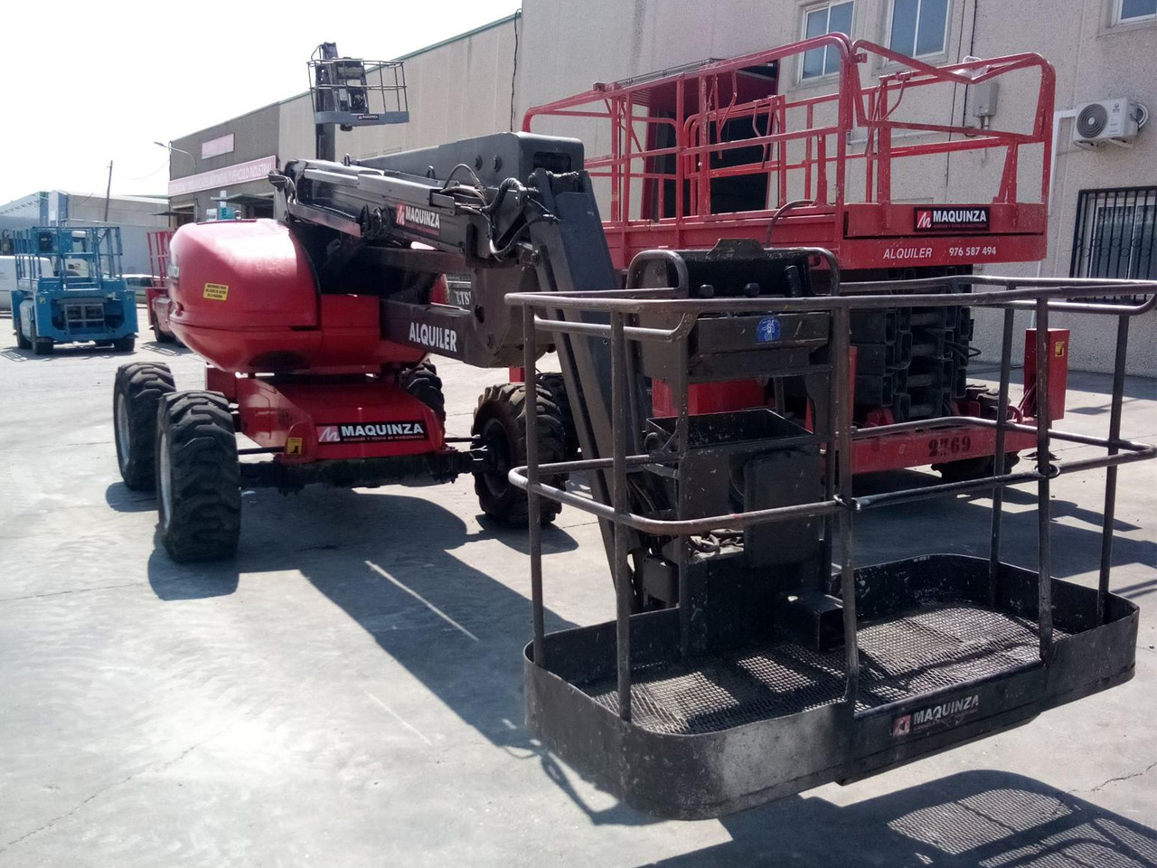 MANITOU 160ATJ EJE OSCILANTE - Gelenkarmbühne: das Bild 3 MANITOU 160ATJ EJE OSCILANTE - Gelenkarmbühne: das Bild 3