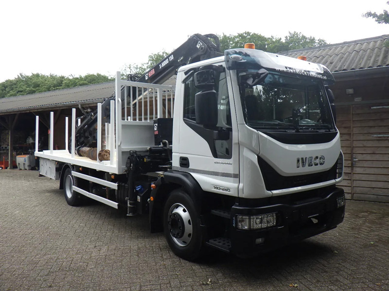 Iveco EuroCargo 140 250 / 6 cilinder / Manual / Bladgeveerd / Hiab X-HIDUO 158 / Radiografisch / Drilling / Winch - Autokran: das Bild 2 Iveco EuroCargo 140 250 / 6 cilinder / Manual / Bladgeveerd / Hiab X-HIDUO 158 / Radiografisch / Drilling / Winch - Autokran: das Bild 2