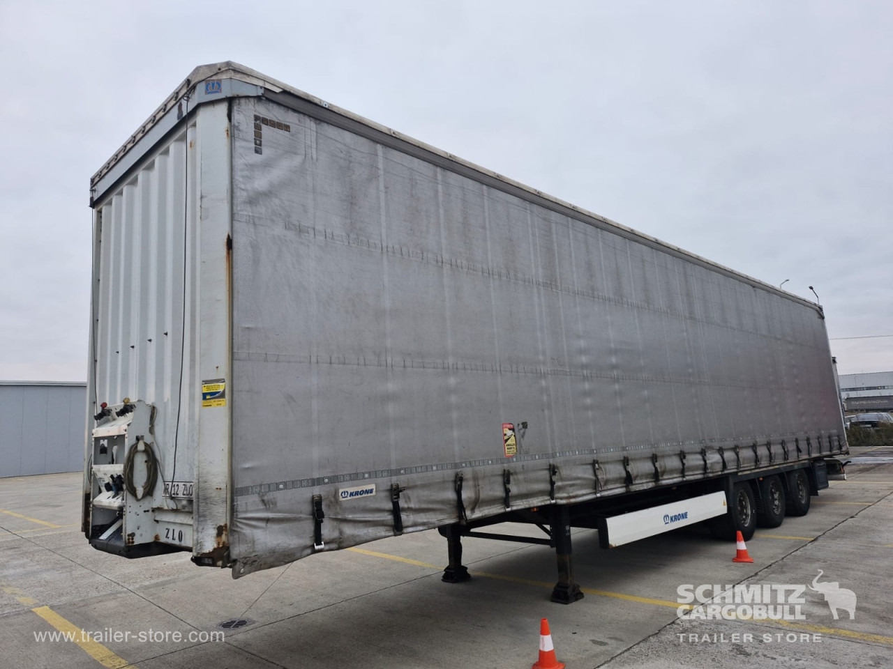 KRONE Curtainsider Mega - Planenauflieger: das Bild 5 KRONE Curtainsider Mega - Planenauflieger: das Bild 5