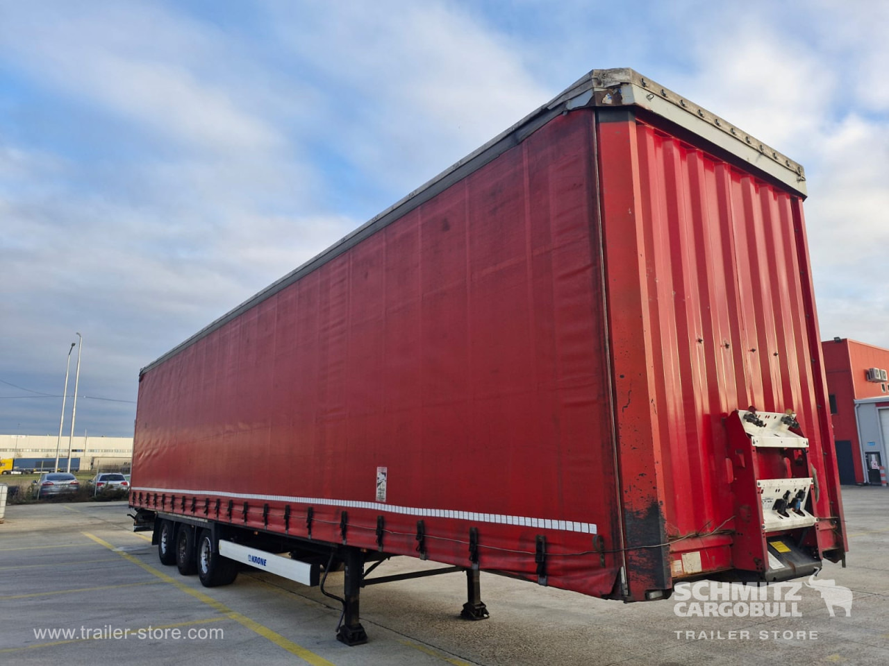 KRONE Curtainsider Mega - Planenauflieger: das Bild 1 KRONE Curtainsider Mega - Planenauflieger: das Bild 1