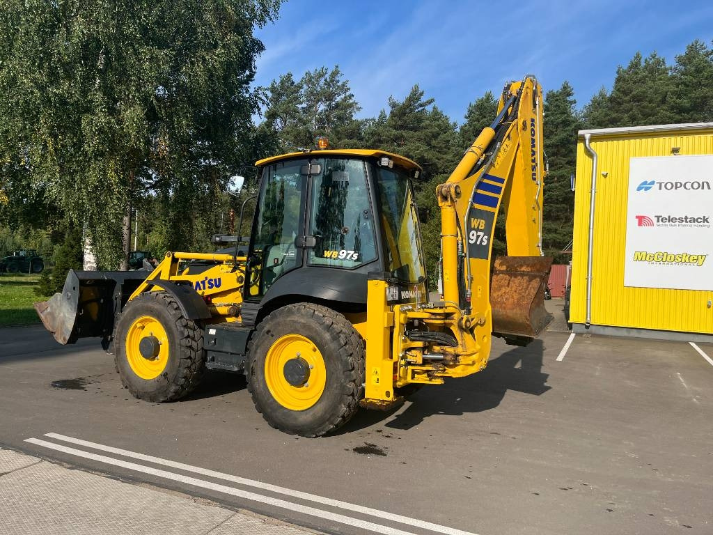 Komatsu WB 97 S-8 - Baggerlader: das Bild 2 Komatsu WB 97 S-8 - Baggerlader: das Bild 2