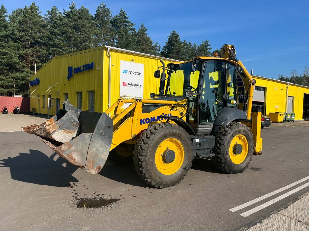 Komatsu WB 97 S-8 - Baggerlader: das Bild 1 Komatsu WB 97 S-8 - Baggerlader: das Bild 1