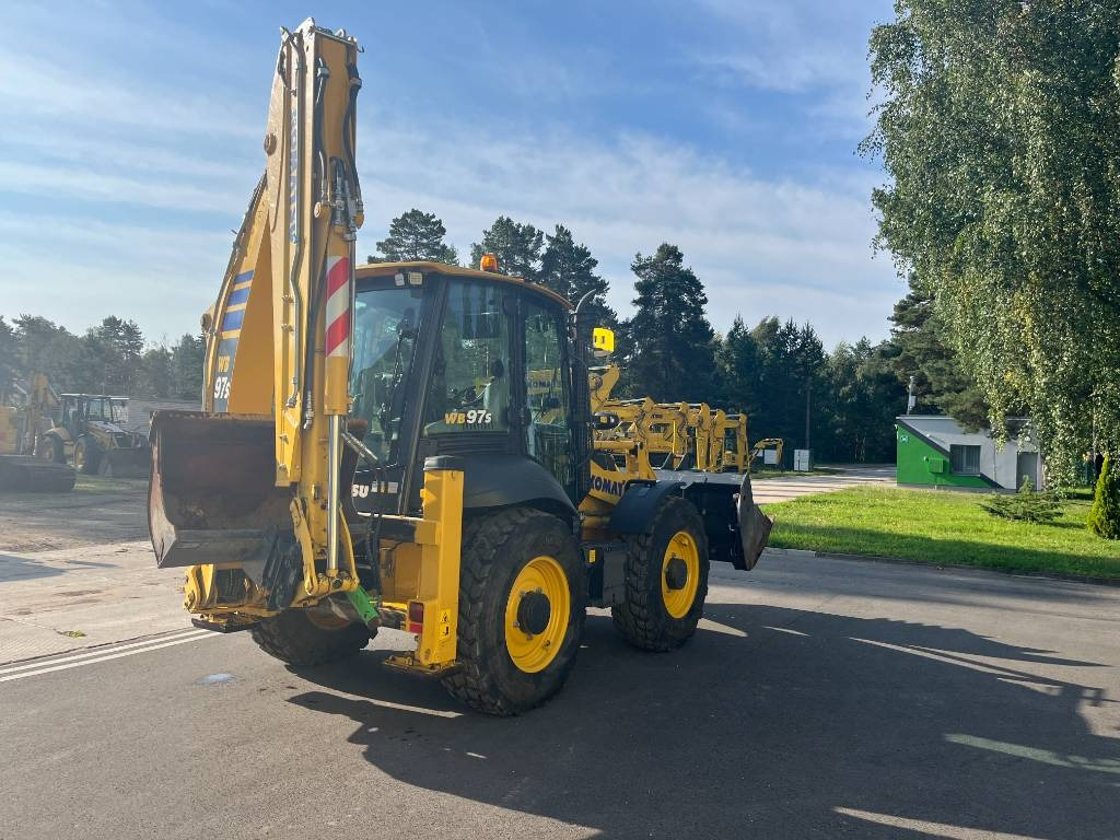 Komatsu WB 97 S-8 - Baggerlader: das Bild 3 Komatsu WB 97 S-8 - Baggerlader: das Bild 3