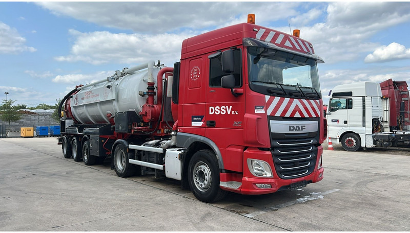DAF XF 460 (17500L / IPSAM VACUUM + HIGH PRESSURE / BELGIAN TRUCK + TRAILER / TOP CONDITION) - Saug-/ Spülfahrzeug: das Bild 3 DAF XF 460 (17500L / IPSAM VACUUM + HIGH PRESSURE / BELGIAN TRUCK + TRAILER / TOP CONDITION) - Saug-/ Spülfahrzeug: das Bild 3