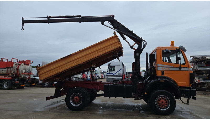 Mercedes-Benz SK 1735 (V8 2X TURBO / 4X4 / PARFAIT ETAT !!!! / GRUE / LAMES / GRAND PONT / TOP CONDITION !!!) - Kipper, Autokran: das Bild 4 Mercedes-Benz SK 1735 (V8 2X TURBO / 4X4 / PARFAIT ETAT !!!! / GRUE / LAMES / GRAND PONT / TOP CONDITION !!!) - Kipper, Autokran: das Bild 4