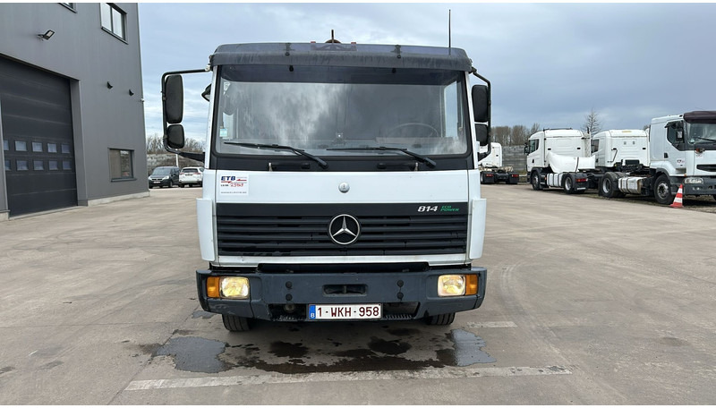 Mercedes-Benz SK 814 (BELGIAN TRUCK / HOOK / PERFECT CONDITION !!! / WITH CONTAINER / 363000 KM !!!! ) - Abrollkipper: das Bild 3 Mercedes-Benz SK 814 (BELGIAN TRUCK / HOOK / PERFECT CONDITION !!! / WITH CONTAINER / 363000 KM !!!! ) - Abrollkipper: das Bild 3