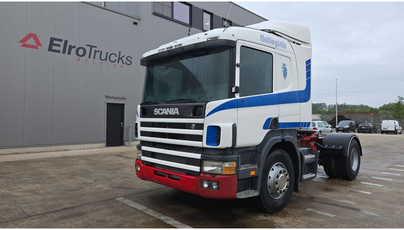 Scania P124 - 360 (POMPE MANUELLE / BOITE MANUELLE / MANUAL PUMP / MANUAL GEARBOX) - Sattelzugmaschine: das Bild 1 Scania P124 - 360 (POMPE MANUELLE / BOITE MANUELLE / MANUAL PUMP / MANUAL GEARBOX) - Sattelzugmaschine: das Bild 1