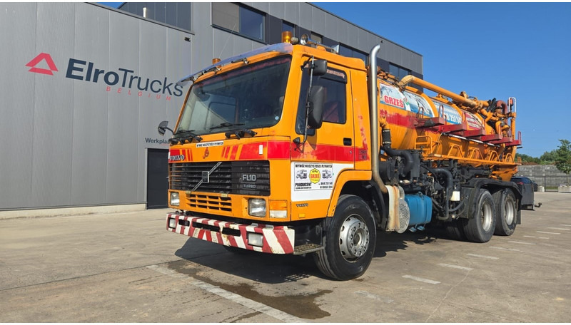 Volvo FL 10 - 320 (10500L + 1500L / 10 TYRES FULL STEEL / HIGH PRESSURE + VACUUM / POMPE MANUELLE / MANUAL PUMP) - Saug-/ Spülfahrzeug: das Bild 1 Volvo FL 10 - 320 (10500L + 1500L / 10 TYRES FULL STEEL / HIGH PRESSURE + VACUUM / POMPE MANUELLE / MANUAL PUMP) - Saug-/ Spülfahrzeug: das Bild 1