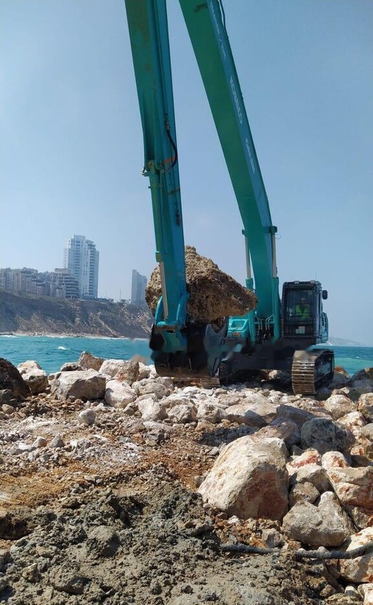 Galen Kobelco SK500 - Ausleger für Bagger: das Bild 4 Galen Kobelco SK500 - Ausleger für Bagger: das Bild 4