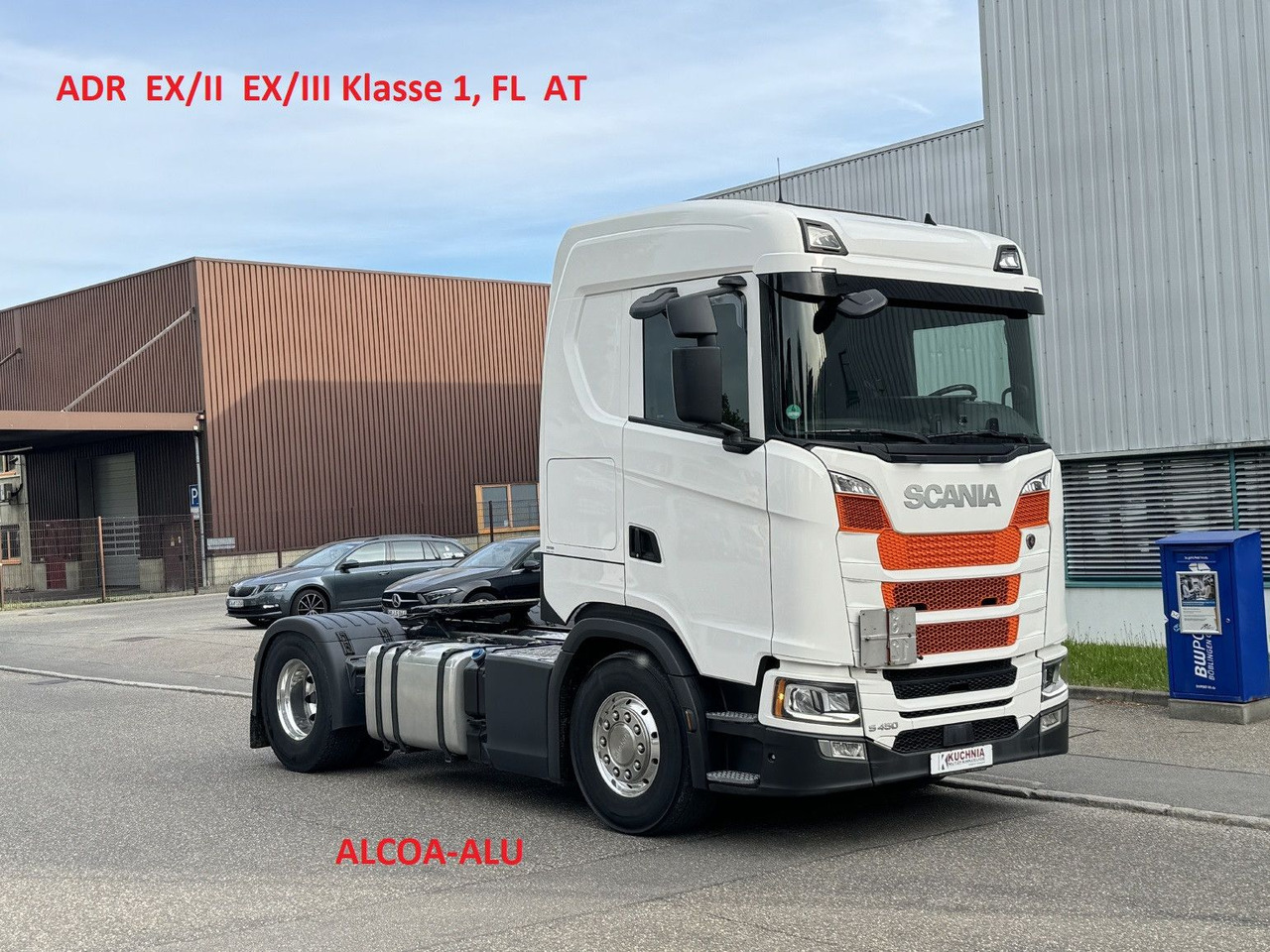 Scania S 450 ADR FL AT EX/II EX/III Retarder Alcoa TOP - Sattelzugmaschine: das Bild 1 Scania S 450 ADR FL AT EX/II EX/III Retarder Alcoa TOP - Sattelzugmaschine: das Bild 1