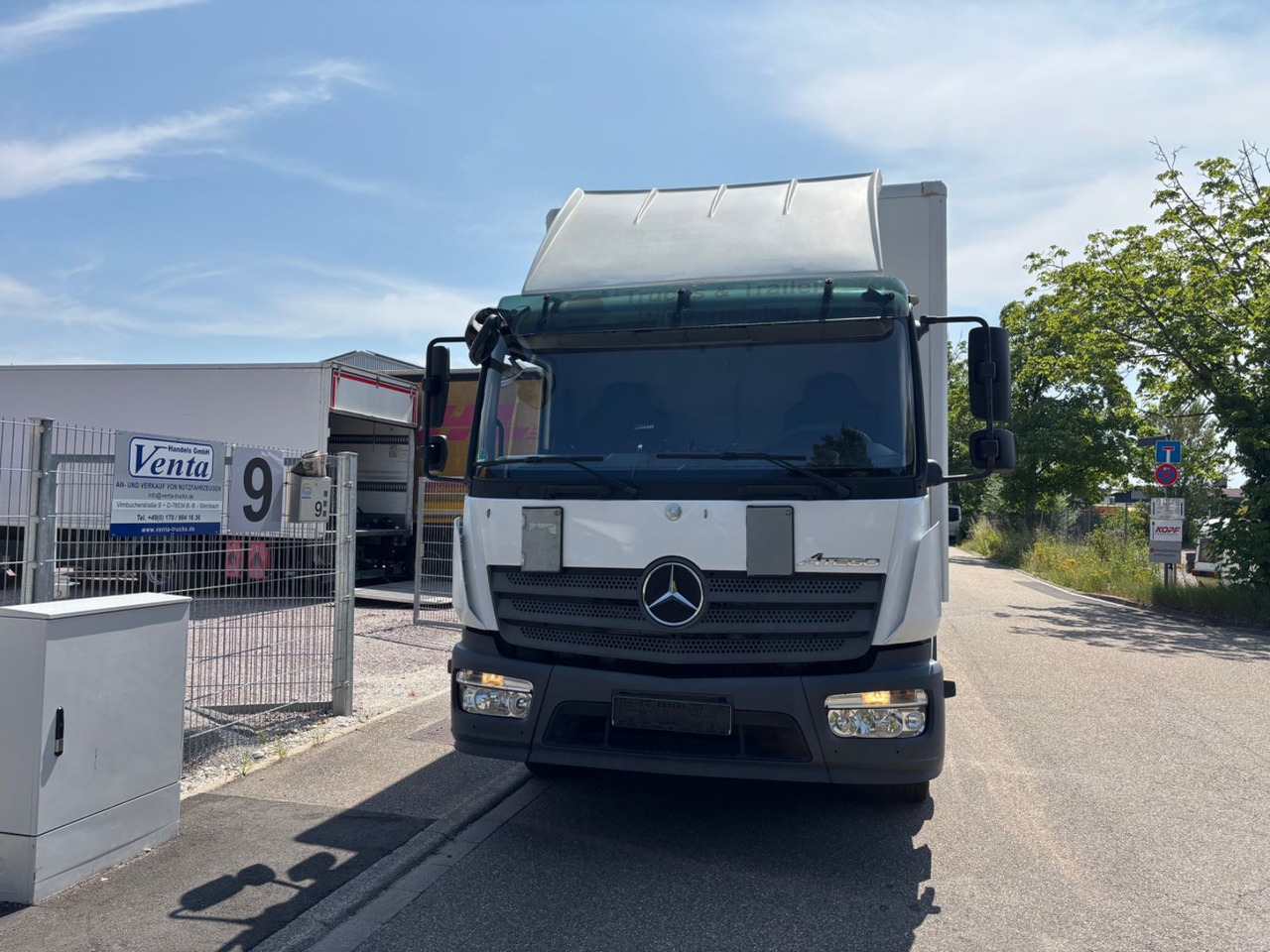 Mercedes-Benz Atego III 1227L, Euro-6 Klima, LBW - Koffer LKW: das Bild 2 Mercedes-Benz Atego III 1227L, Euro-6 Klima, LBW - Koffer LKW: das Bild 2