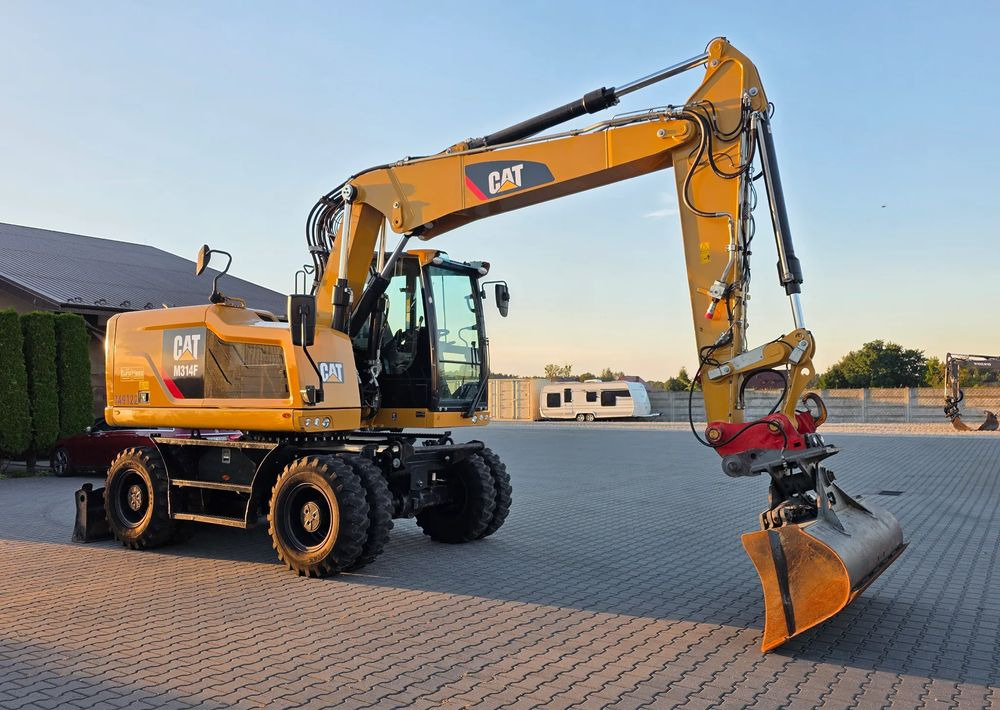 Mobilbagger Caterpillar M314F, 2018 ROK, 4200 MTH: das Bild 7 Mobilbagger Caterpillar M314F, 2018 ROK, 4200 MTH: das Bild 7