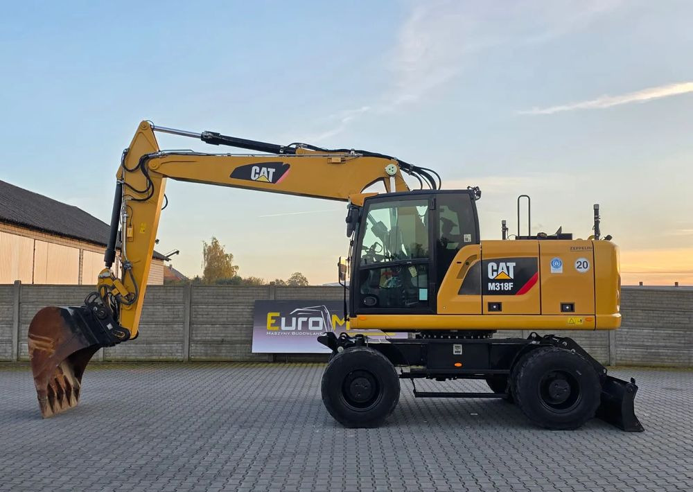 Caterpillar M318F, 2019 ROK, IMPORT NIEMCY - Mobilbagger: das Bild 2 Caterpillar M318F, 2019 ROK, IMPORT NIEMCY - Mobilbagger: das Bild 2