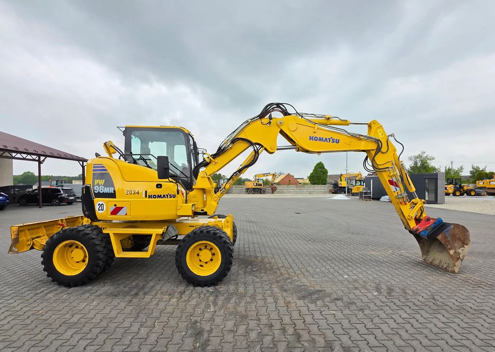 Komatsu PW 98MR-8, 2017 ROK, 5200 MTH, BEZ DPF i ADBLUE - Mobilbagger: das Bild 5 Komatsu PW 98MR-8, 2017 ROK, 5200 MTH, BEZ DPF i ADBLUE - Mobilbagger: das Bild 5