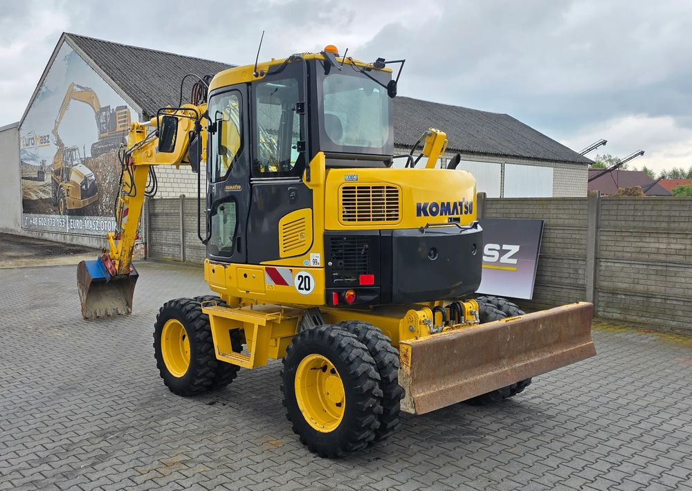 Komatsu PW 98MR-8, 2017 ROK, 5200 MTH, BEZ DPF i ADBLUE - Mobilbagger: das Bild 4 Komatsu PW 98MR-8, 2017 ROK, 5200 MTH, BEZ DPF i ADBLUE - Mobilbagger: das Bild 4