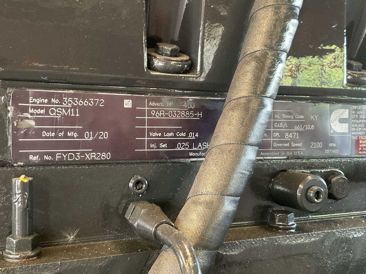 Cummins QSM11, brand new diesel engine. CPL 8471 - Motor: das Bild 5 Cummins QSM11, brand new diesel engine. CPL 8471 - Motor: das Bild 5