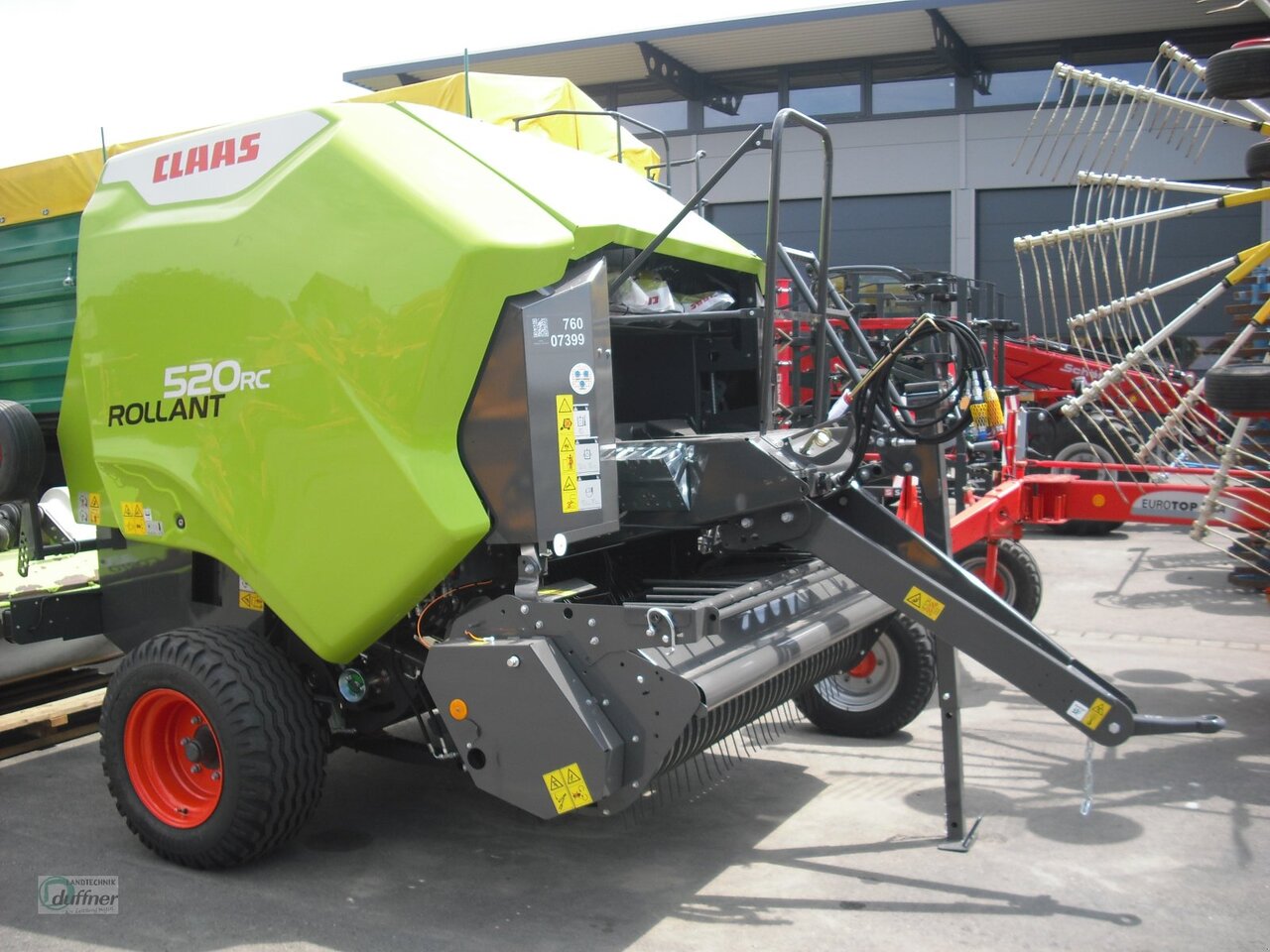 CLAAS ROLLANT 520 RC - Rundballenpresse: das Bild 1 CLAAS ROLLANT 520 RC - Rundballenpresse: das Bild 1