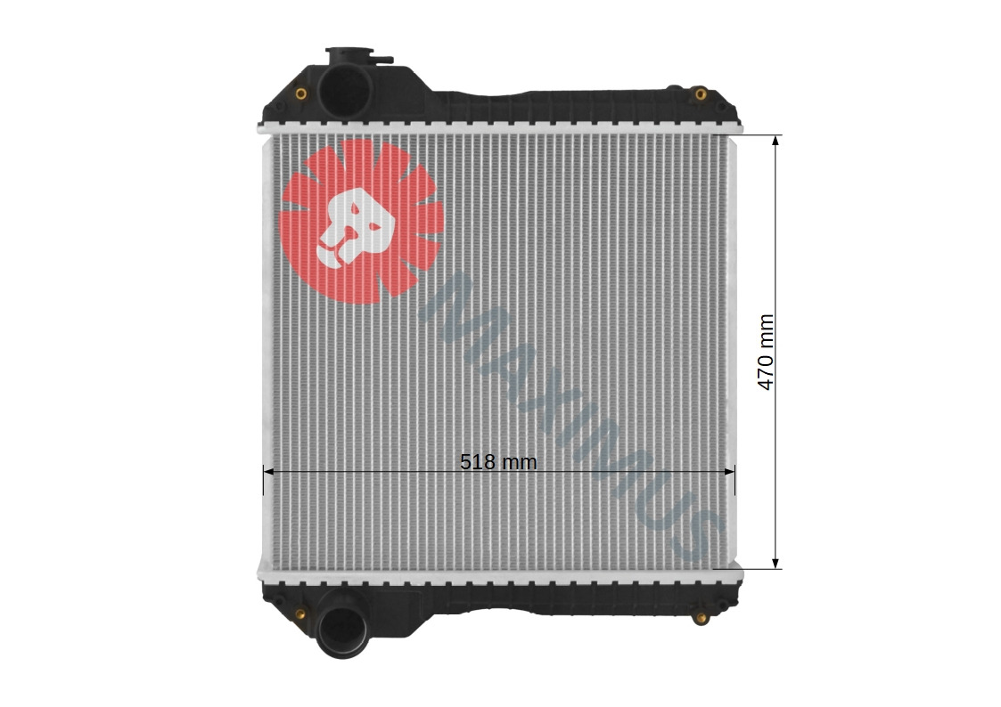 TEREX FERMEC 750 760 860 960 965 - Kühler für Baggerlader: das Bild 3 TEREX FERMEC 750 760 860 960 965 - Kühler für Baggerlader: das Bild 3