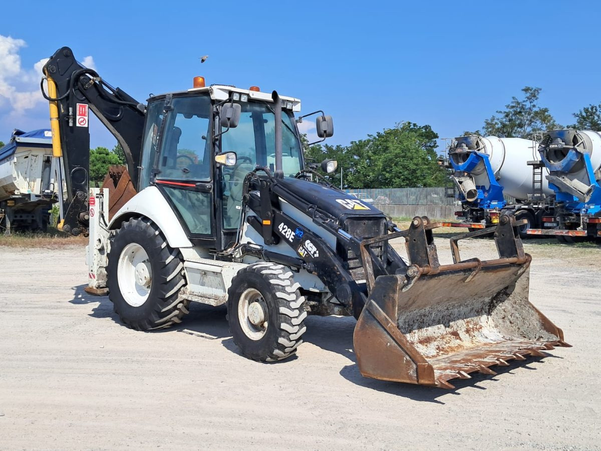 CATERPILLAR 428E - Baggerlader: das Bild 1 CATERPILLAR 428E - Baggerlader: das Bild 1