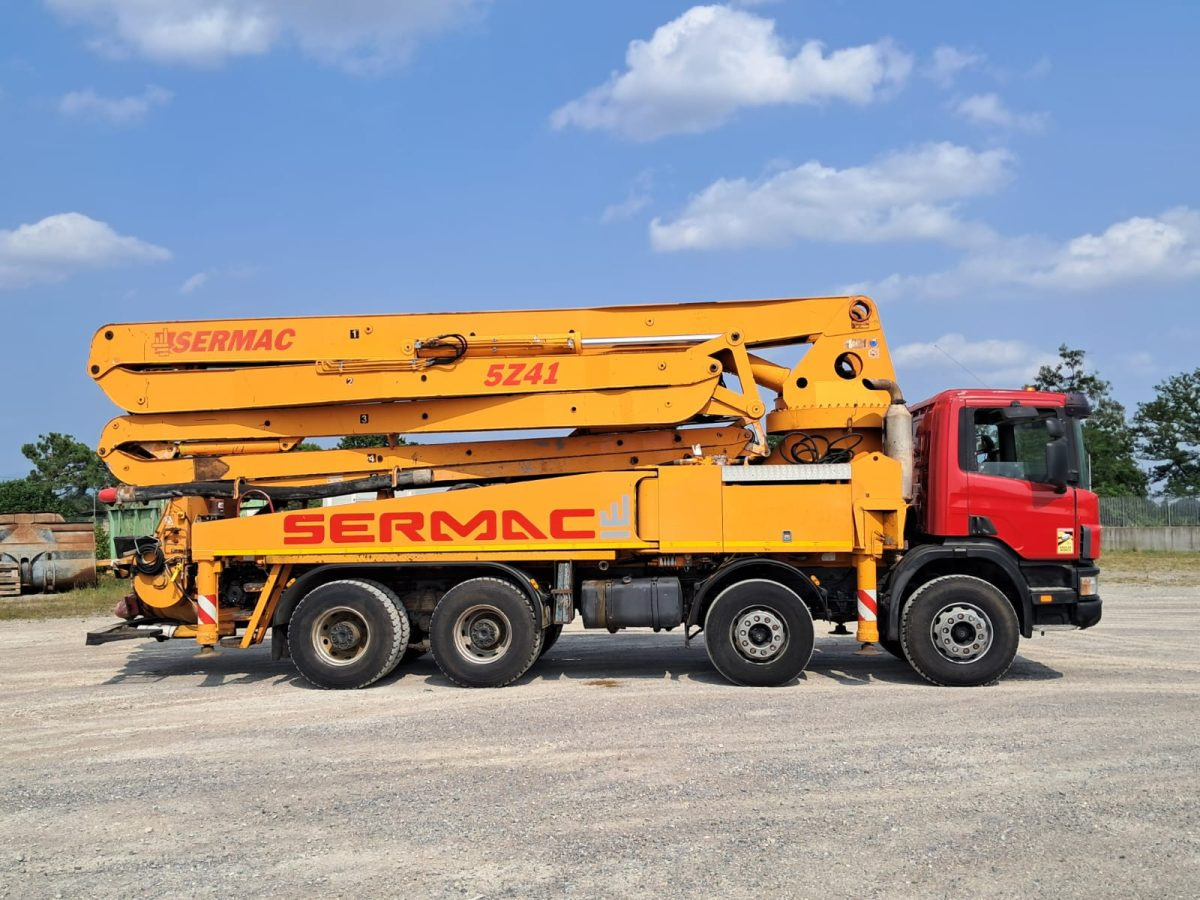 SCANIA P 114 380 SERMAC 5Z41 - Betonpumpe: das Bild 1 SCANIA P 114 380 SERMAC 5Z41 - Betonpumpe: das Bild 1