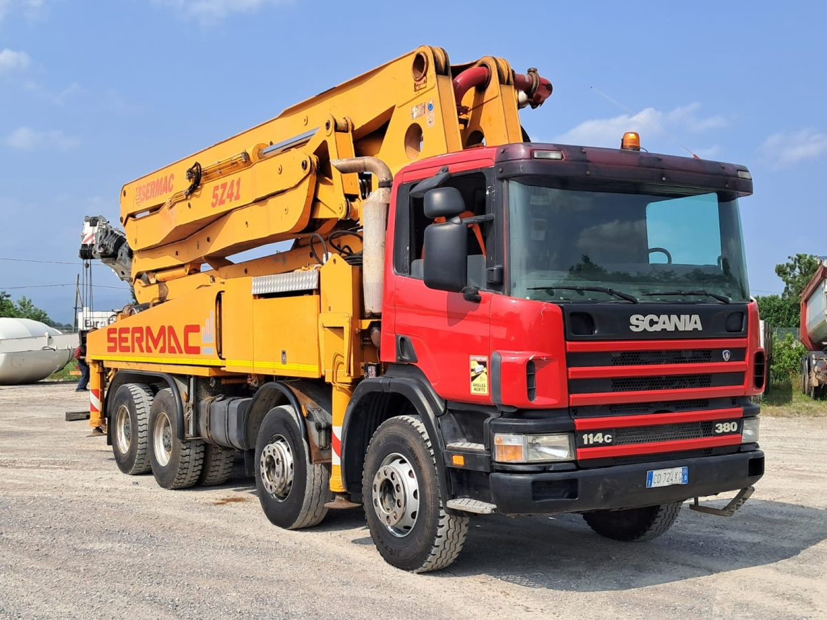 SCANIA P 114 380 SERMAC 5Z41 - Betonpumpe: das Bild 3 SCANIA P 114 380 SERMAC 5Z41 - Betonpumpe: das Bild 3