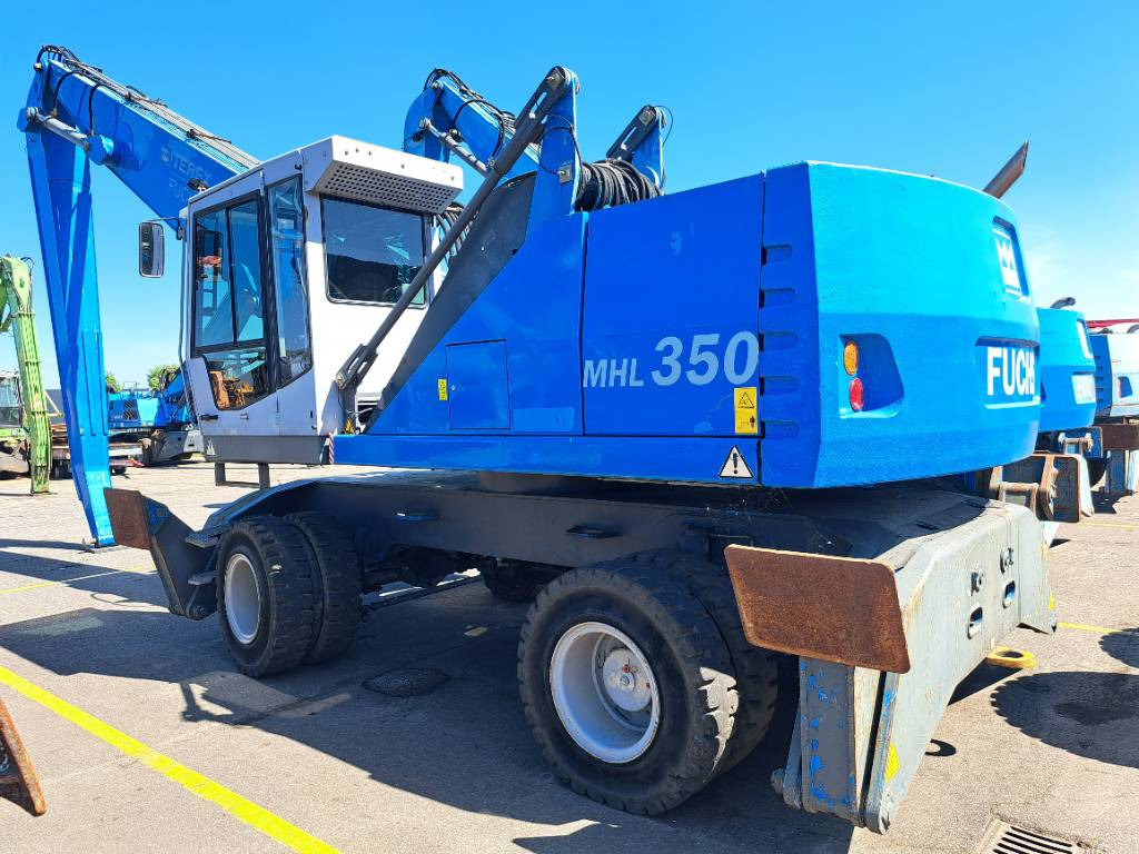 Fuchs MHL350D - Umschlagbagger: das Bild 1 Fuchs MHL350D - Umschlagbagger: das Bild 1