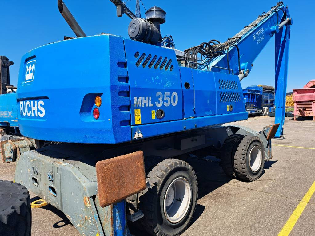 Fuchs MHL350D - Umschlagbagger: das Bild 2 Fuchs MHL350D - Umschlagbagger: das Bild 2