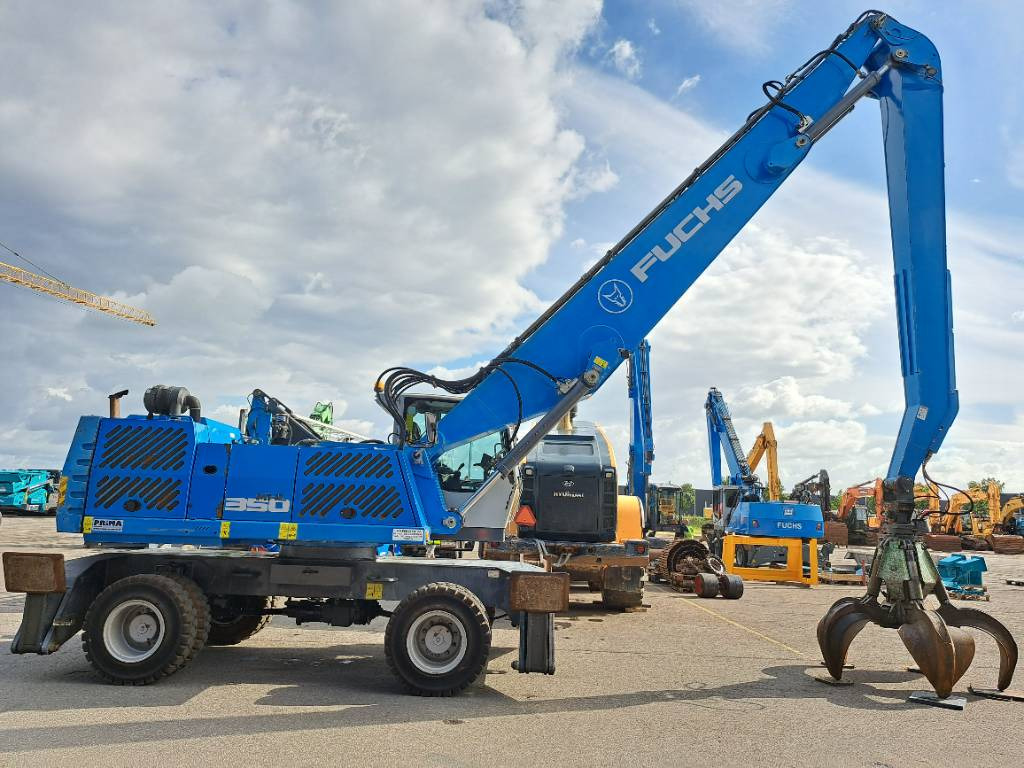 Fuchs MHL350E + Polyp - Umschlagbagger: das Bild 5 Fuchs MHL350E + Polyp - Umschlagbagger: das Bild 5