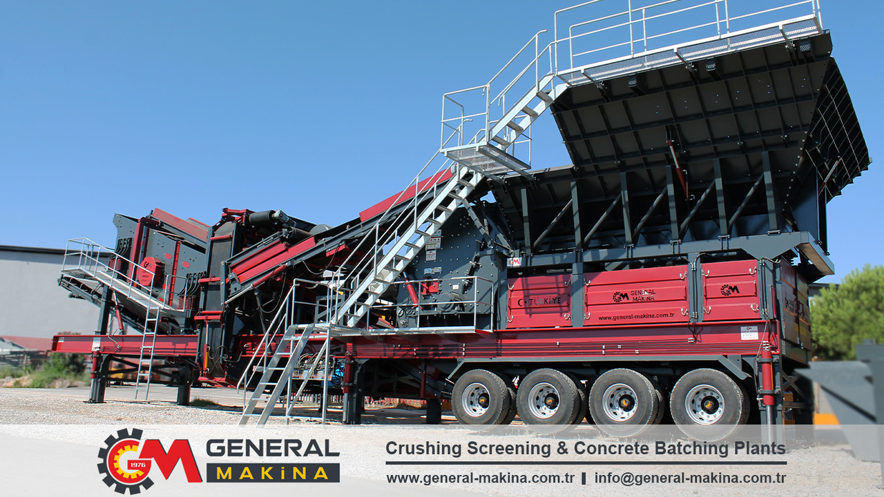 GENERAL MAKİNA Limestone Crushing Plant - Mobile Brechanlage: das Bild 5 GENERAL MAKİNA Limestone Crushing Plant - Mobile Brechanlage: das Bild 5