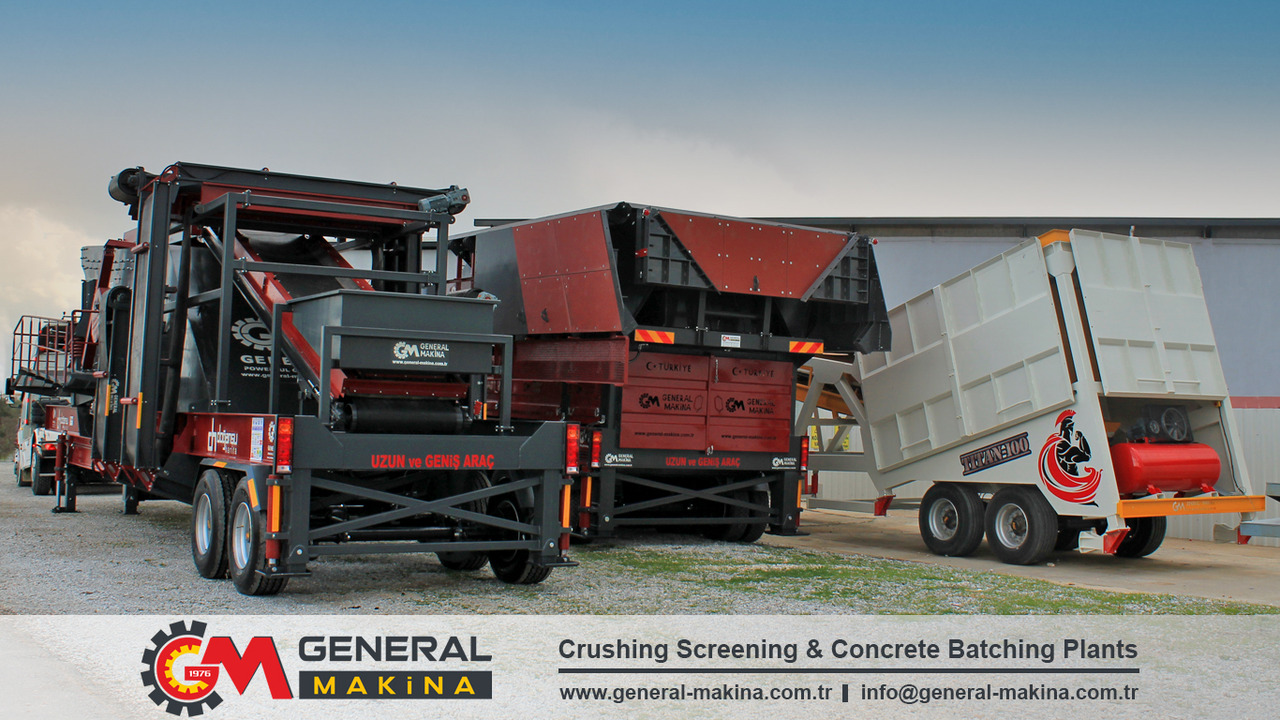GENERAL MAKİNA Limestone Crushing Plant - Mobile Brechanlage: das Bild 3 GENERAL MAKİNA Limestone Crushing Plant - Mobile Brechanlage: das Bild 3