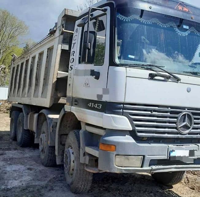 MERCEDES-BENZ Actros 4143 - Kipper: das Bild 1 MERCEDES-BENZ Actros 4143 - Kipper: das Bild 1