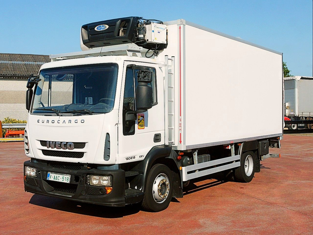 Iveco 120E18 EUROCARGO KUHLKOFFER CARRIER SUPRA 550 - Kühlkoffer LKW: das Bild 4 Iveco 120E18 EUROCARGO KUHLKOFFER CARRIER SUPRA 550 - Kühlkoffer LKW: das Bild 4