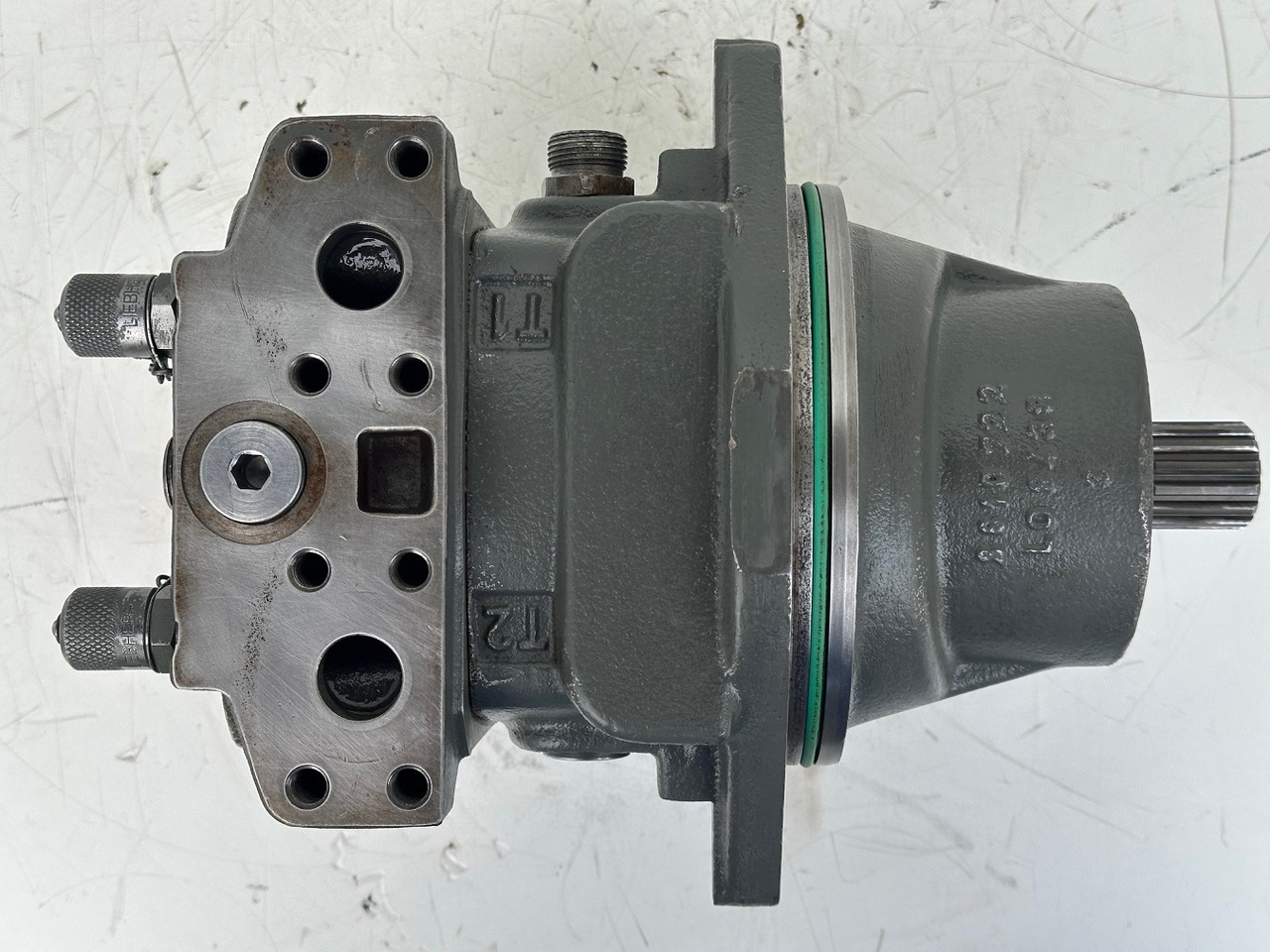 Hydraulikmotor für Bagger LIEBHERR Original Hydraulikeinbaumotor AT-FMF045. ID-Nr.9075181 – ID-Nr.10125043A. A309, A311, A312, A314, A316, A900, A904, A918, R313, R317, R900, R904. #A18.12.90158#: das Bild 9