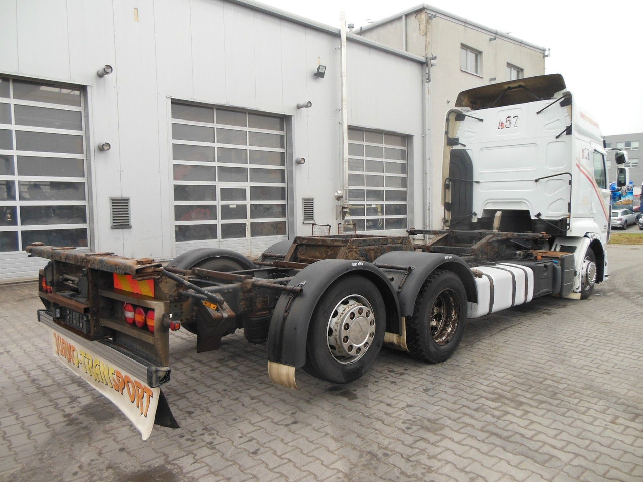 Renault PREMIUM DXI 450.25, 6X2, BDF, MANUELL!!! - Containerwagen/ Wechselfahrgestell LKW: das Bild 3 Renault PREMIUM DXI 450.25, 6X2, BDF, MANUELL!!! - Containerwagen/ Wechselfahrgestell LKW: das Bild 3