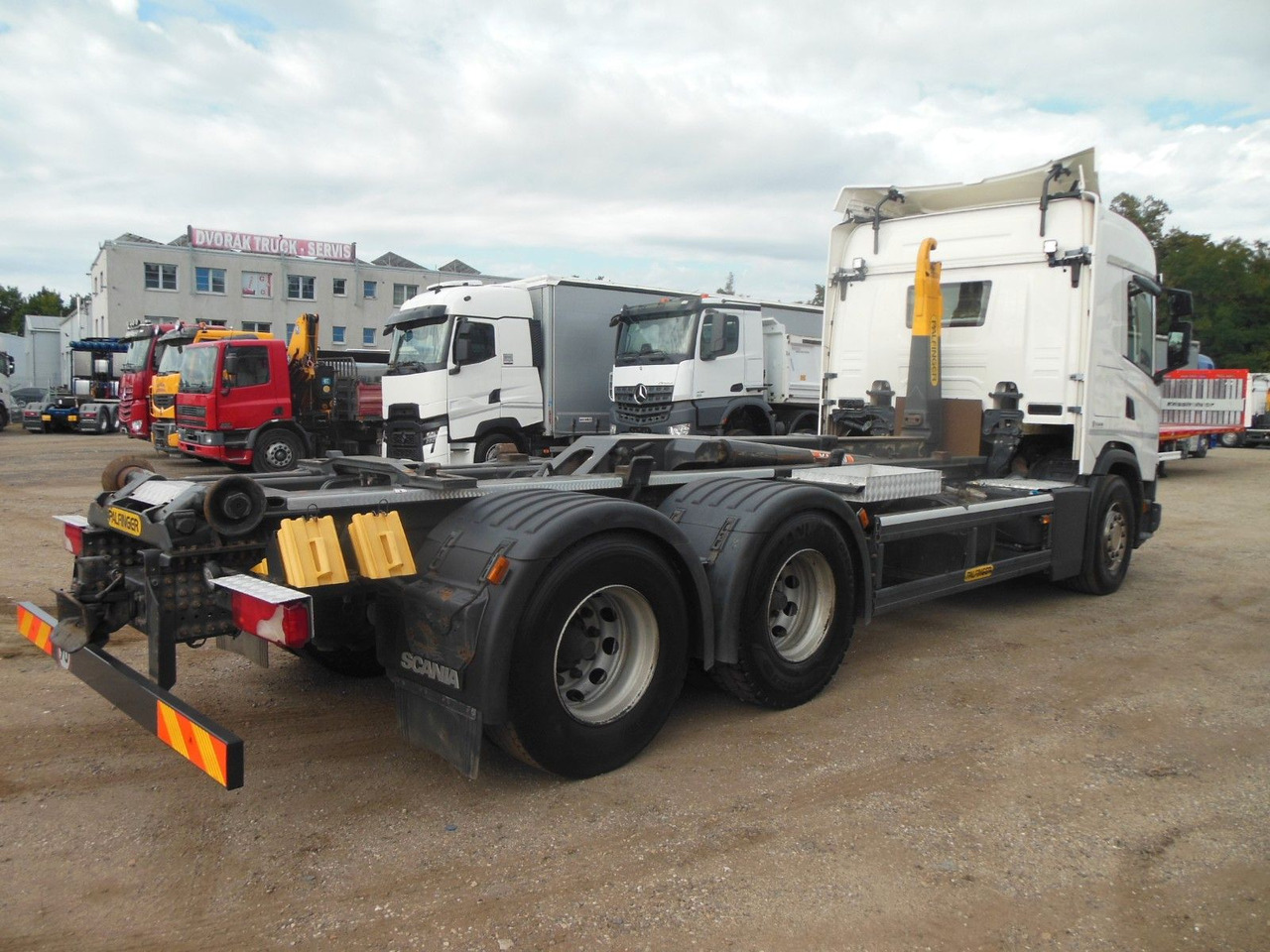 Scania G500, 6X4, RETARDER, PALFINGER T20 - Abrollkipper: das Bild 3 Scania G500, 6X4, RETARDER, PALFINGER T20 - Abrollkipper: das Bild 3