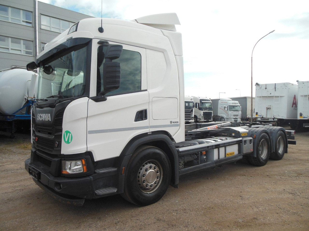 Scania G500, 6X4, RETARDER, PALFINGER T20 - Abrollkipper: das Bild 1 Scania G500, 6X4, RETARDER, PALFINGER T20 - Abrollkipper: das Bild 1