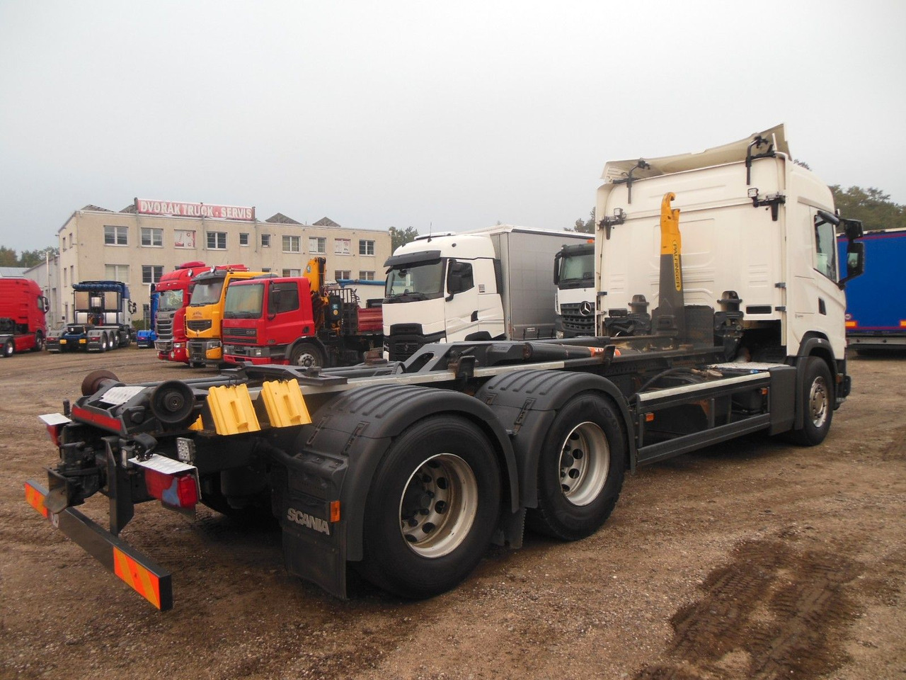 Scania G500, 6X4, VOLL LUFT, PALFINGER T20 - Abrollkipper: das Bild 3 Scania G500, 6X4, VOLL LUFT, PALFINGER T20 - Abrollkipper: das Bild 3