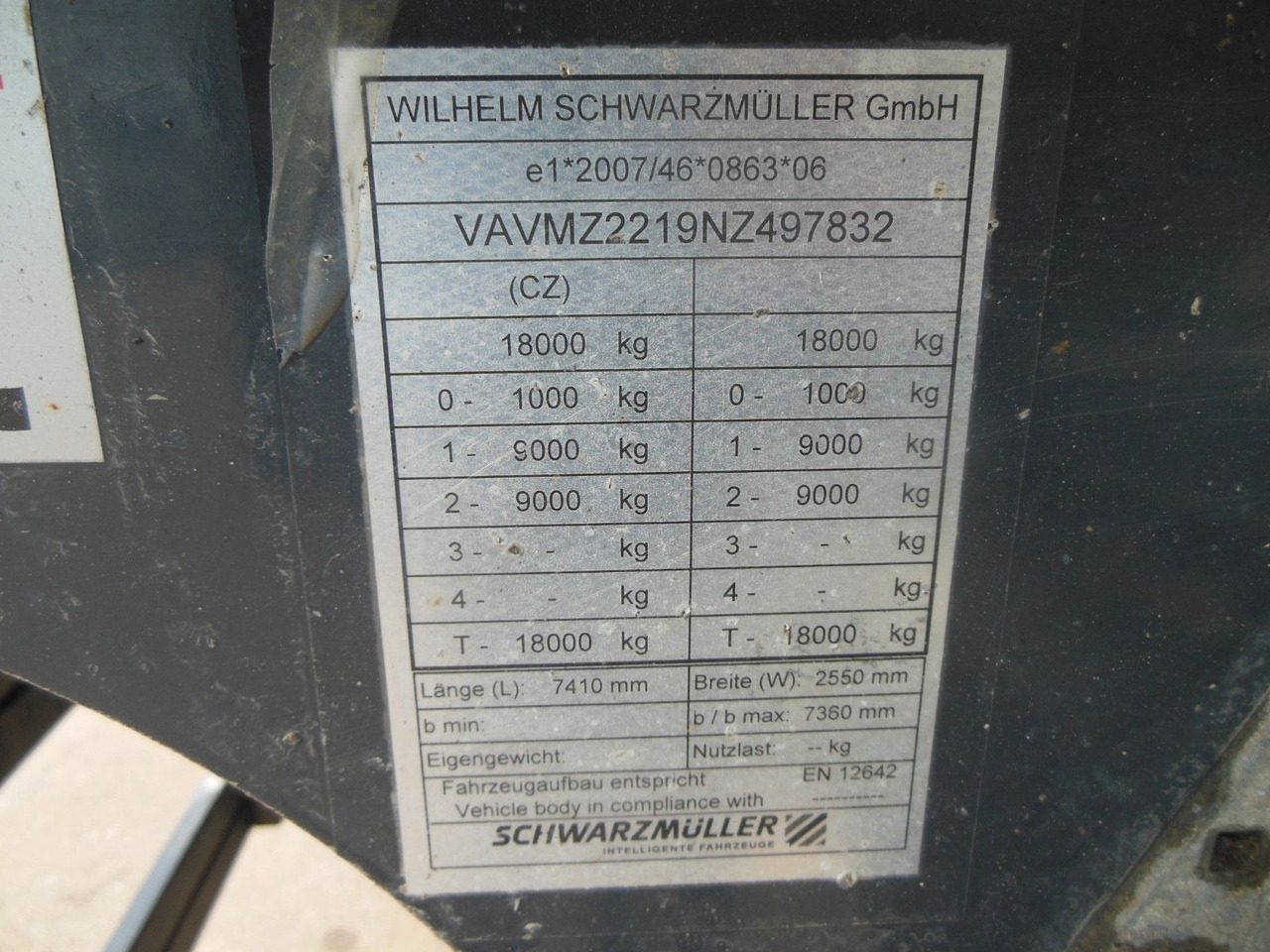 Kipper Anhänger Schwarzmüller TKIA 2/E: das Bild 22 Kipper Anhänger Schwarzmüller TKIA 2/E: das Bild 22