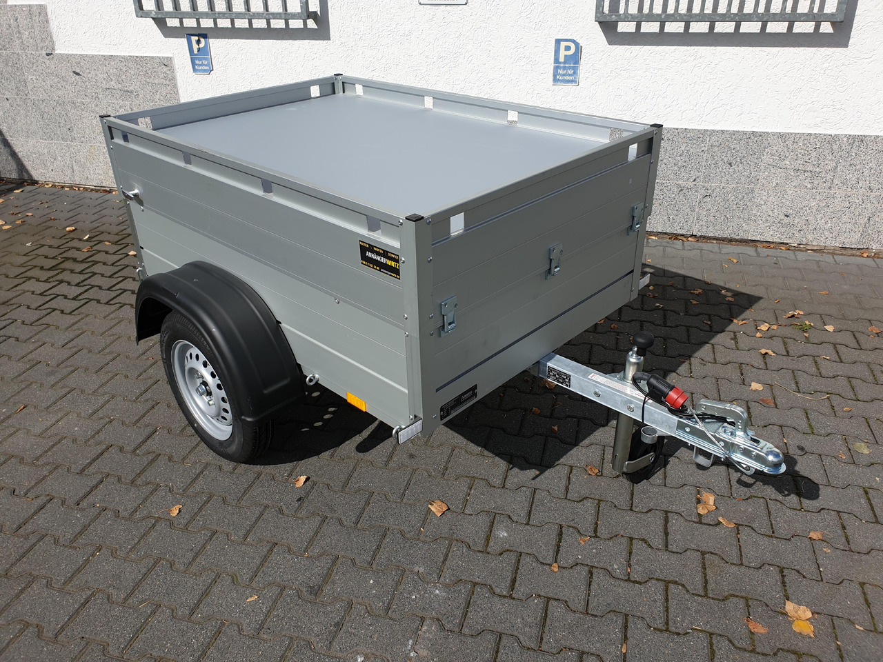 PKW Anhänger ALUBOXX Deckelanhänger GT 500 HT 151x101x48cm (XXS) 500kg Winter Aktion direkt: das Bild 7