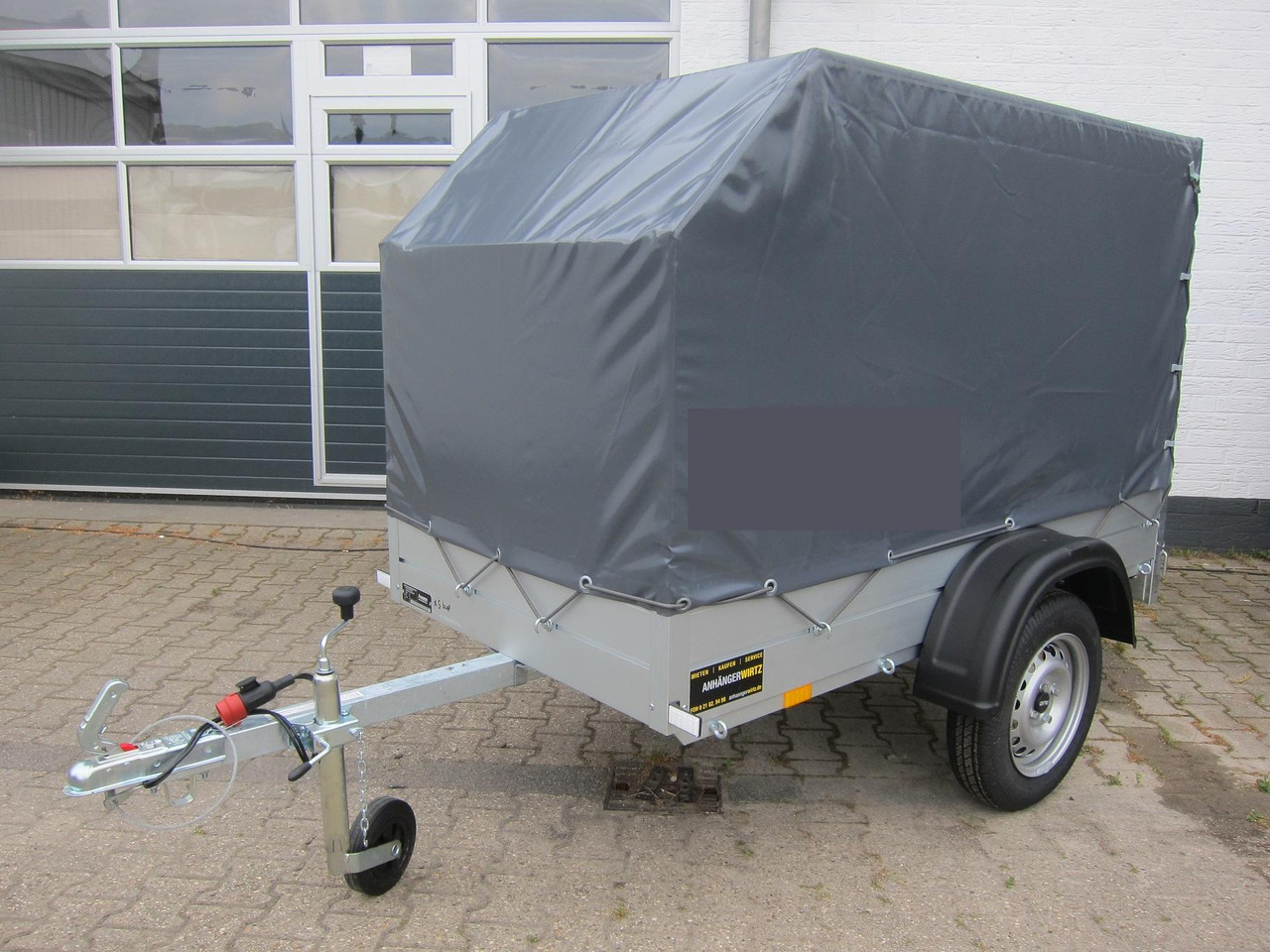 Aluliner Planen Anhänger GT 750 201x101x120cm +Hochplane aero grau (XS) 750kg - PKW Anhänger: das Bild 1 Aluliner Planen Anhänger GT 750 201x101x120cm +Hochplane aero grau (XS) 750kg - PKW Anhänger: das Bild 1