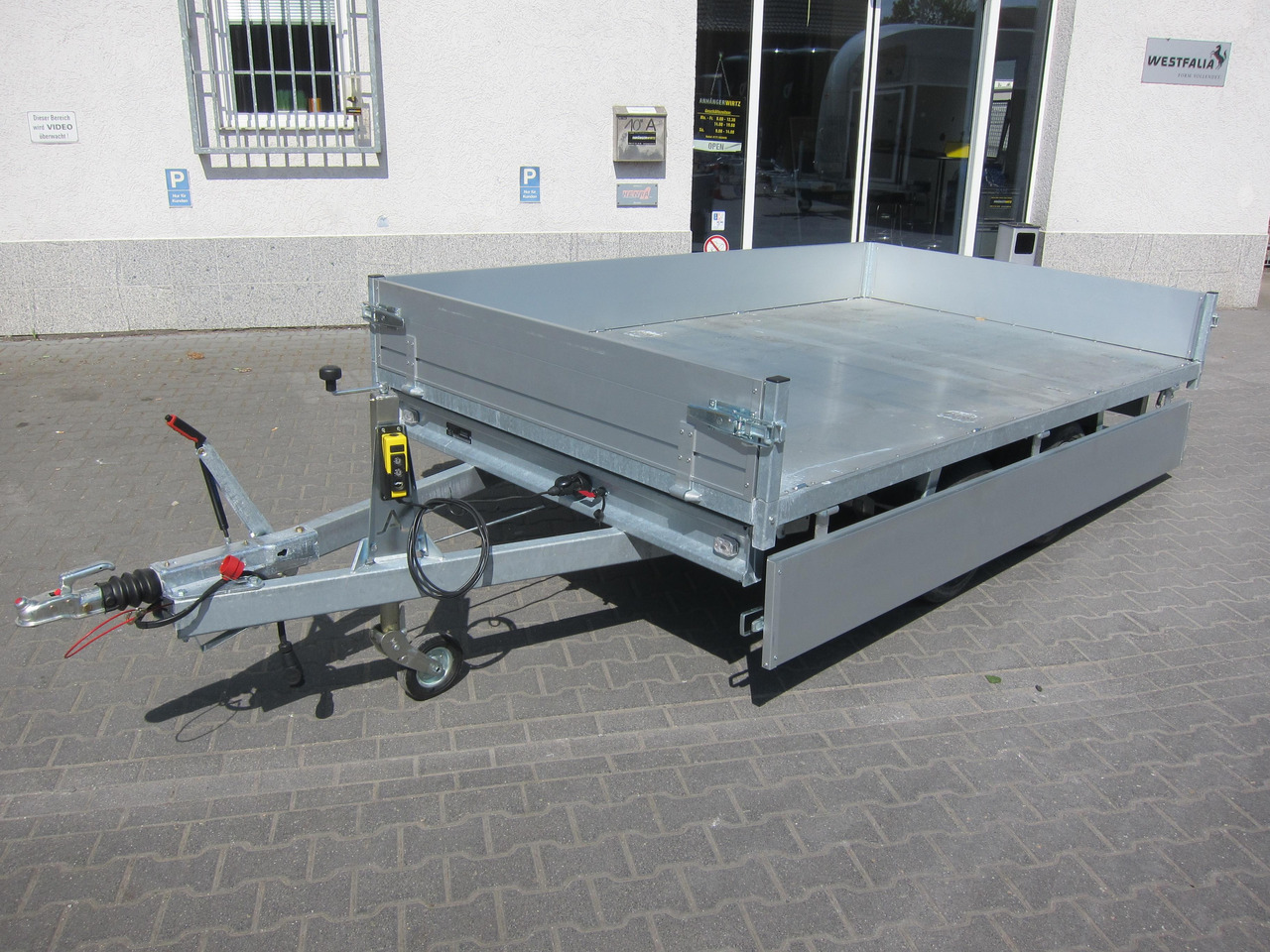 Anssems Kipper KSX 3000 Elektrisch 305x178x30cm Stahlboden niedrig Fahrgestell 3000kg online Aktion - Kipper Anhänger: das Bild 4 Anssems Kipper KSX 3000 Elektrisch 305x178x30cm Stahlboden niedrig Fahrgestell 3000kg online Aktion - Kipper Anhänger: das Bild 4