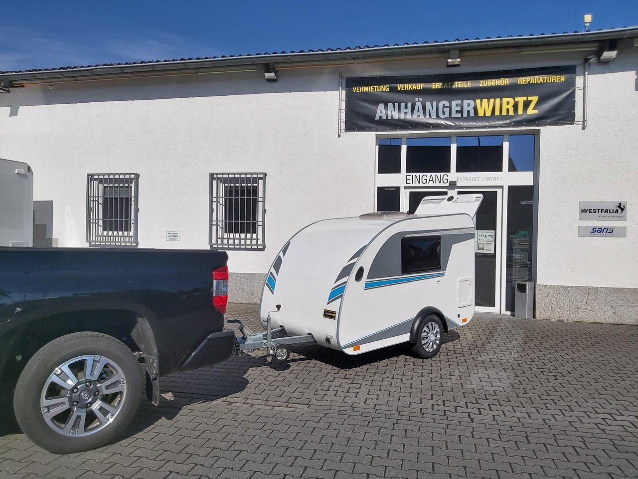 Wohnwagen Mini Camper Mini Tommy TMC25 252x140x121cm aero V1 Küche 12V/230V 100km/H 750kg gebremst Modell 24: das Bild 7