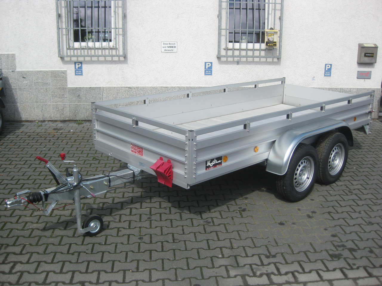 PKW Anhänger Koch Aluline+ 350x150x44cm ALUBODEN (L) 2600kg - PKW Anhänger: das Bild 2 PKW Anhänger Koch Aluline+ 350x150x44cm ALUBODEN (L) 2600kg - PKW Anhänger: das Bild 2