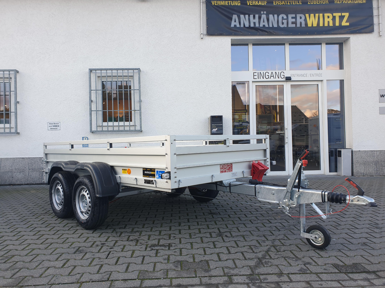 PKW Anhänger Koch Aluline+ 7.20 150.300.20 Hobbyline 300x150x44cm Aluboden (M) 2000kg - PKW Anhänger: das Bild 3 PKW Anhänger Koch Aluline+ 7.20 150.300.20 Hobbyline 300x150x44cm Aluboden (M) 2000kg - PKW Anhänger: das Bild 3