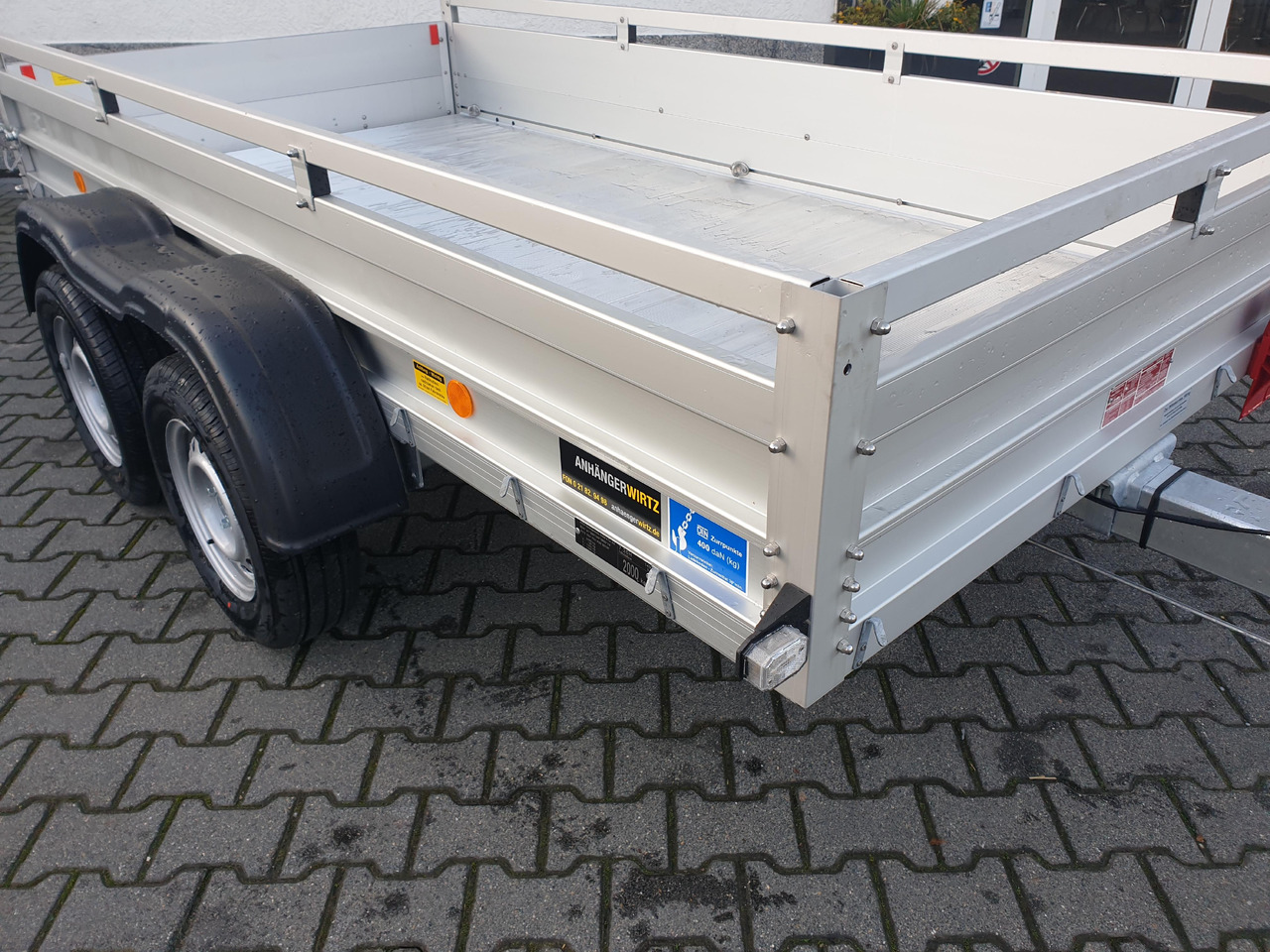 PKW Anhänger Koch Aluline+ 7.20 150.300.20 Hobbyline 300x150x44cm Aluboden (M) 2000kg - PKW Anhänger: das Bild 4 PKW Anhänger Koch Aluline+ 7.20 150.300.20 Hobbyline 300x150x44cm Aluboden (M) 2000kg - PKW Anhänger: das Bild 4
