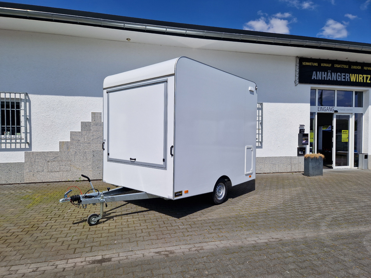 Verkaufsanhänger Verkaufsanhänger VK 300 220 aero retro 300x220x230cm 2 Verkaufsklappen rechts & vorn Hecktür 1300kg: das Bild 15